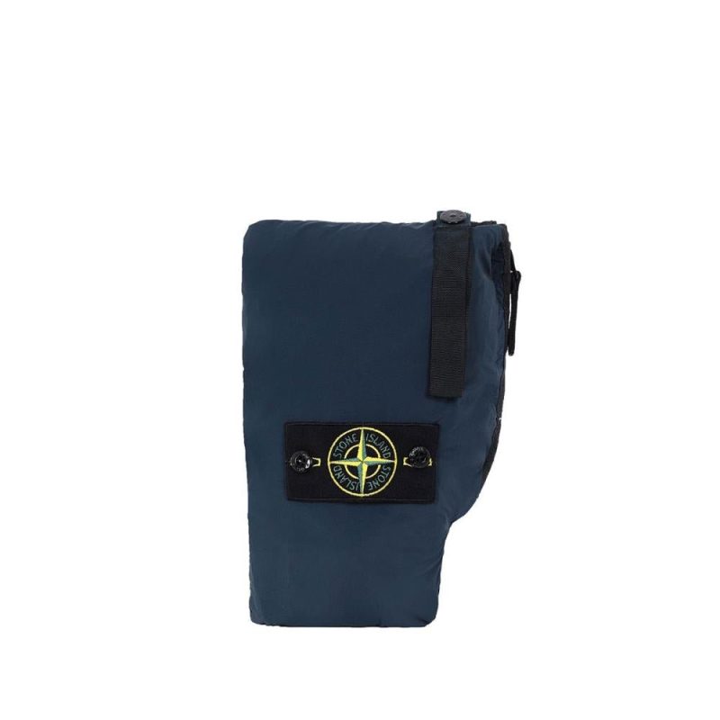 stone island skin touch nylon tc packable jacket navy 903090