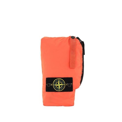 stone island skin touch nylon tc packable jacket orange 401158