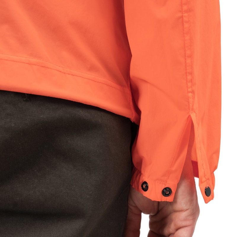 stone island skin touch nylon tc packable jacket orange 863927