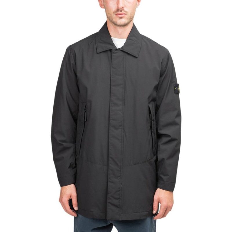 stone island soft shell r primaloft jacket schwarz 213042