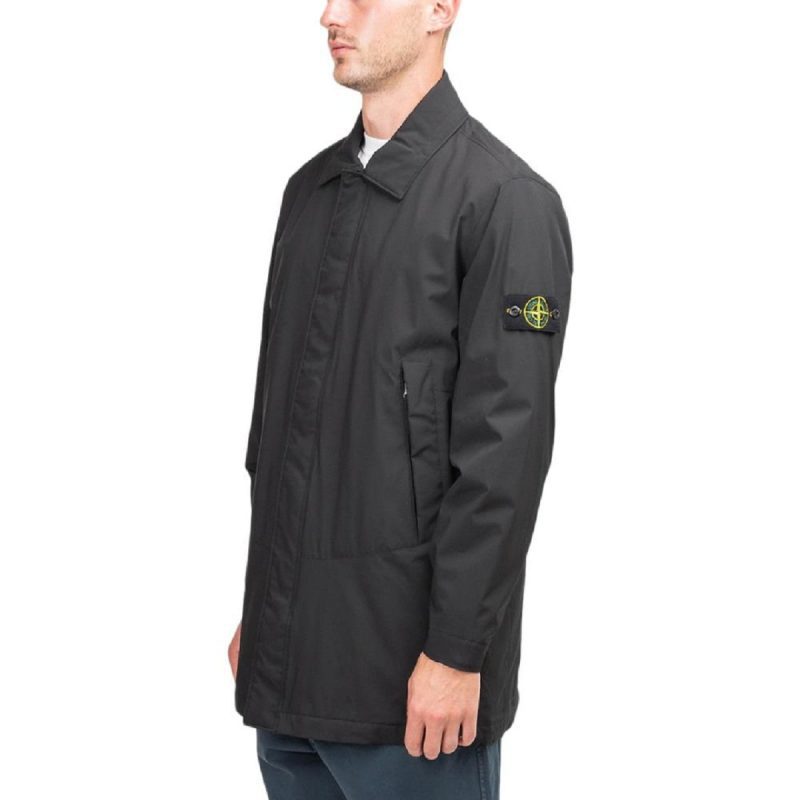 stone island soft shell r primaloft jacket schwarz 368886