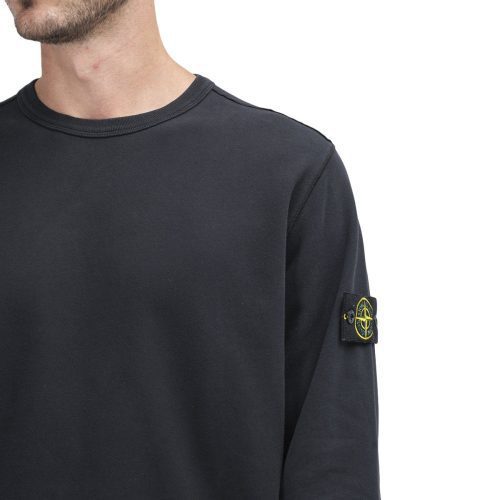 stone island sweat shirt navy 671389