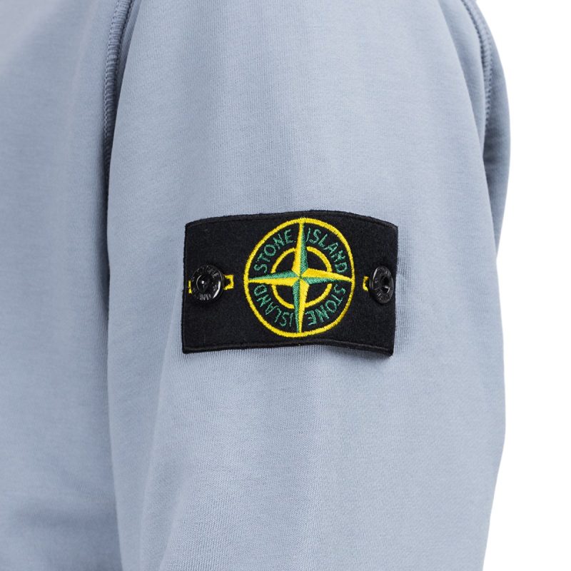 stone island sweatshirt blaugrau 399709