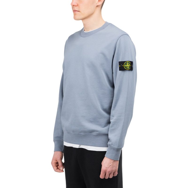 stone island sweatshirt blaugrau 882857