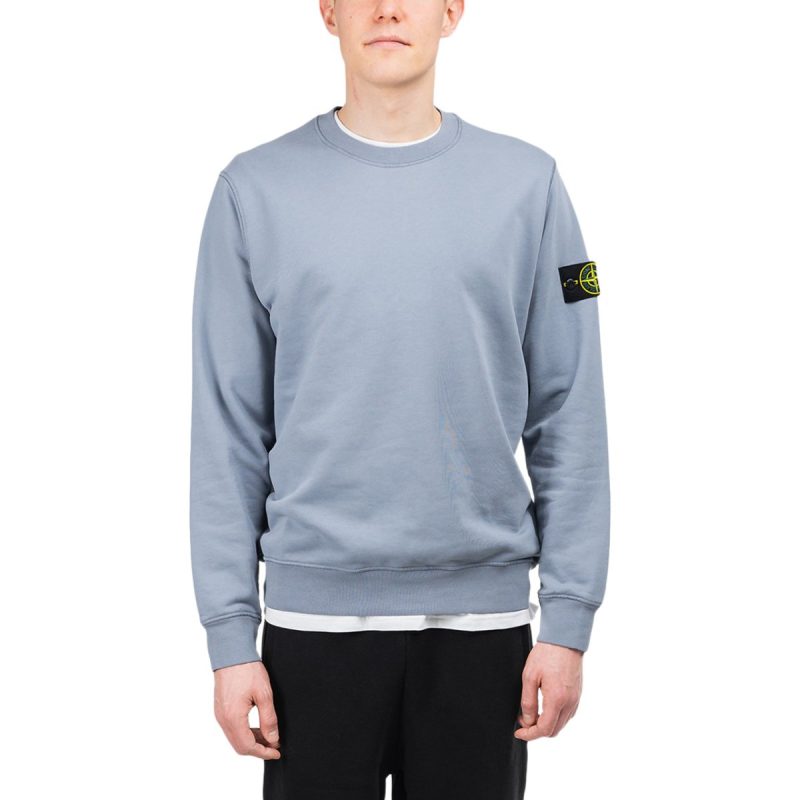 stone island sweatshirt blaugrau 930546