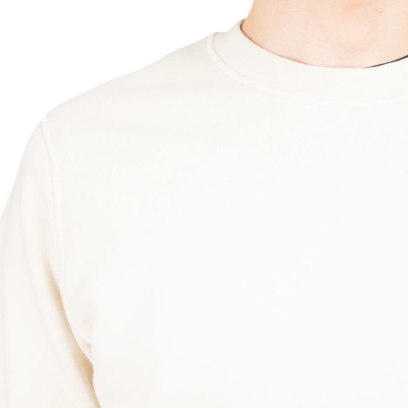 stone island sweatshirt cream 363528