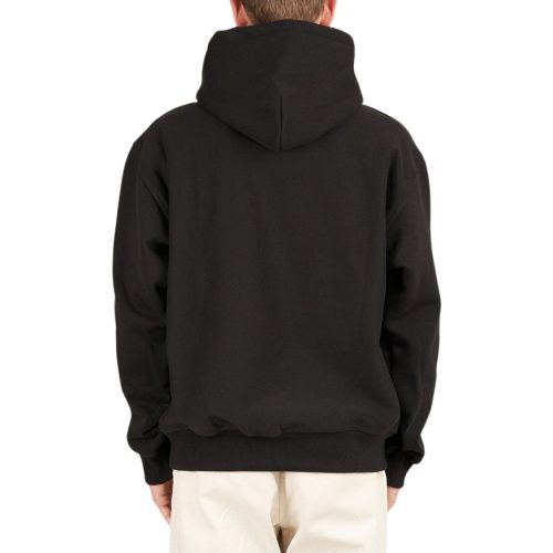 stussy basic applique hoodie schwarz 994095