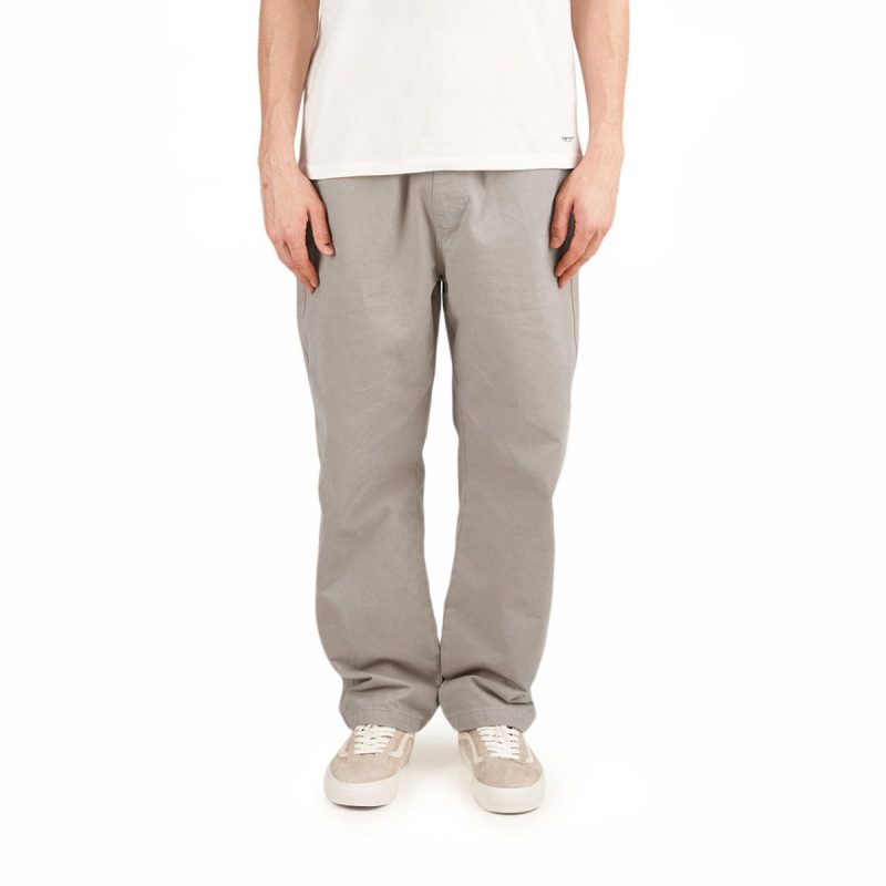 stussy brushed beach pant grau 686150