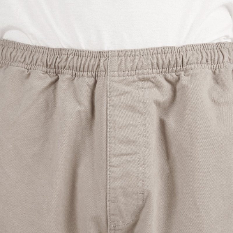 stussy brushed beach pant grau 776987