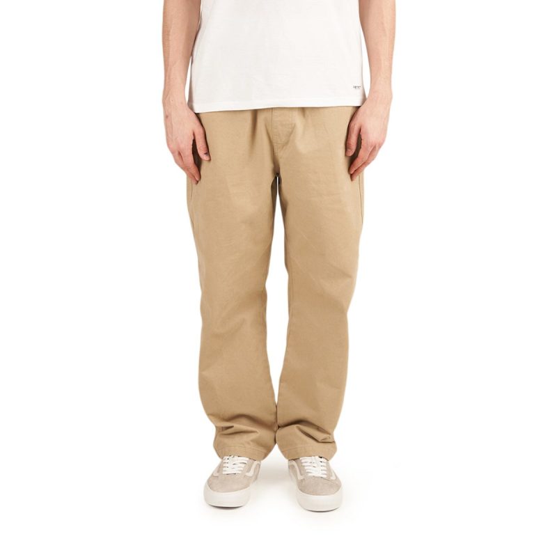 stussy brushed beach pant khaki 775056