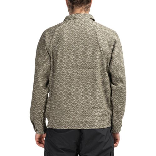 stussy bryan diamond jacket olive 366614