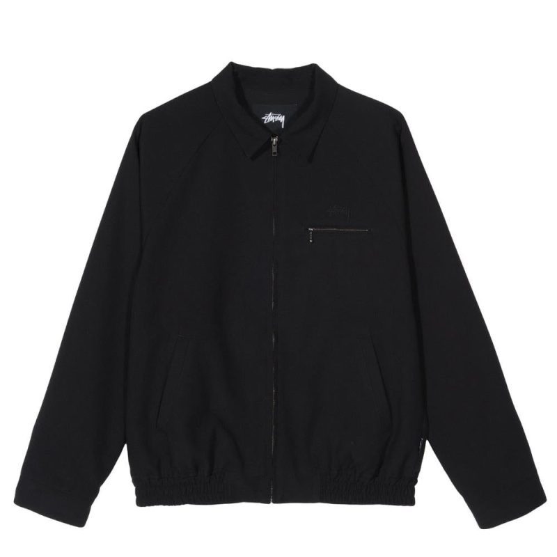 stussy bryan jacket schwarz 872657