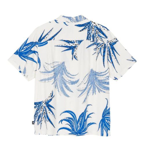 stussy cactus rayon shirt weiss 185290