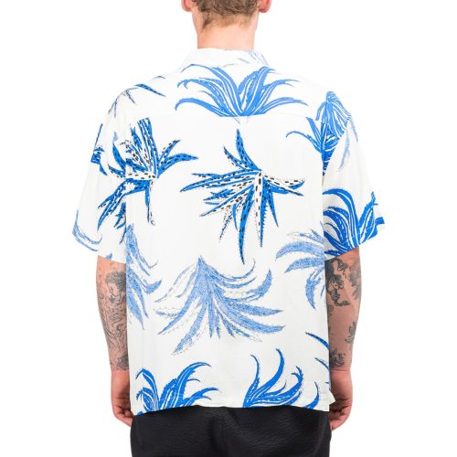 stussy cactus rayon shirt weiss 628549