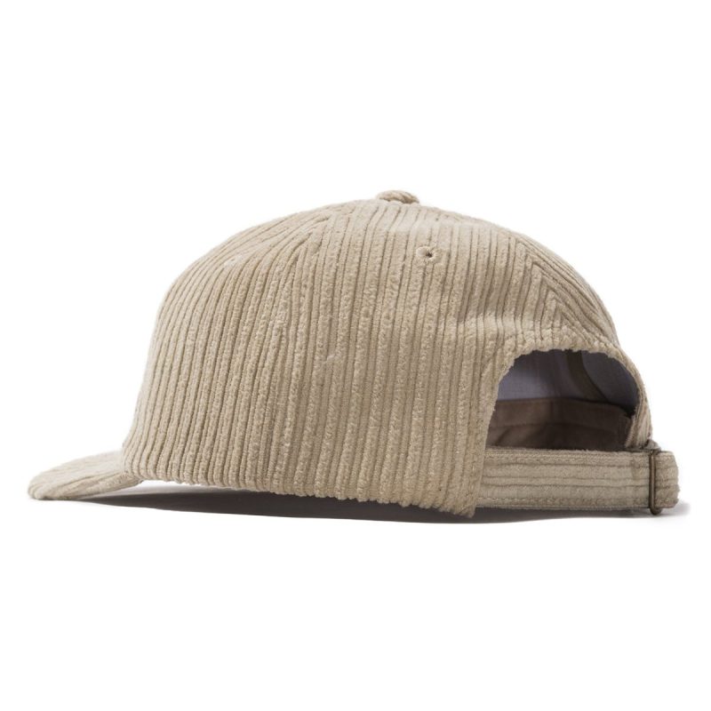 stussy cord low pro cap beige 920962