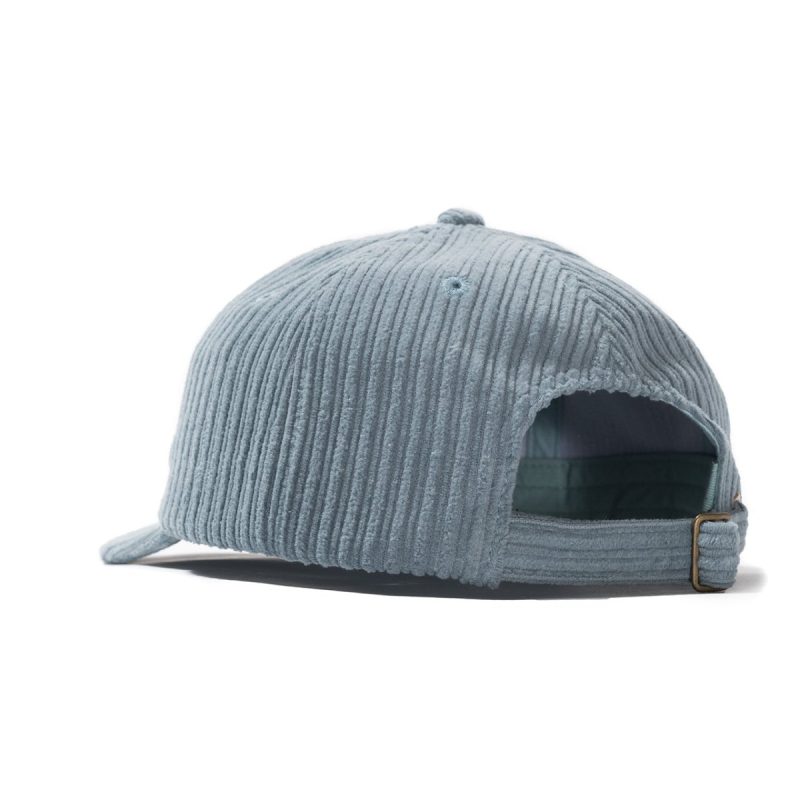 stussy cord low pro cap hellblau 454238