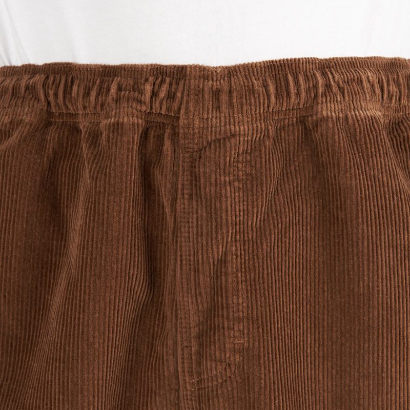 stussy corduroy relaxed pant braun 885457