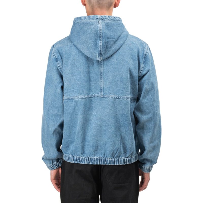 stussy denim work jacket blau 770289