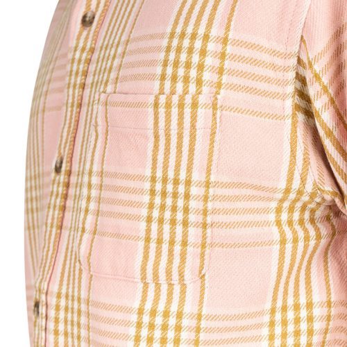 stussy laguna plaid shirt pink 282067