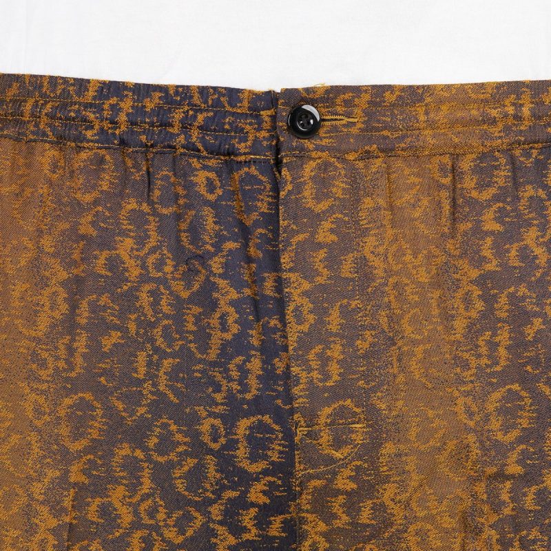 stussy leopard jacquard bryan pant multi 708793