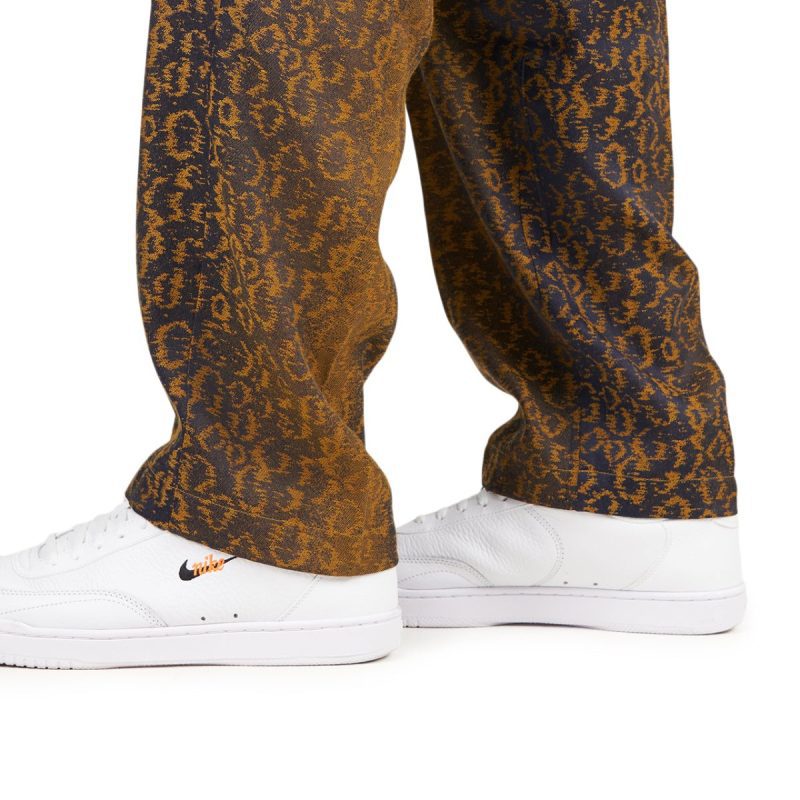 stussy leopard jacquard bryan pant multi 821006