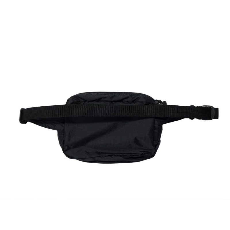 stussy light weight waist bag schwarz 701574