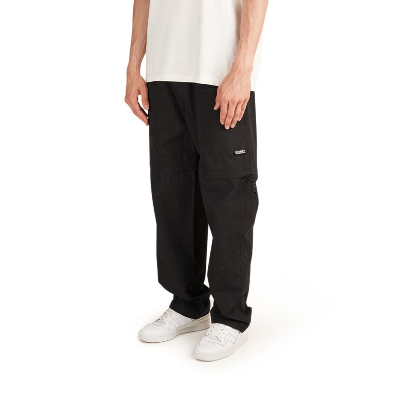 stussy nyco convertible pant schwarz 210132