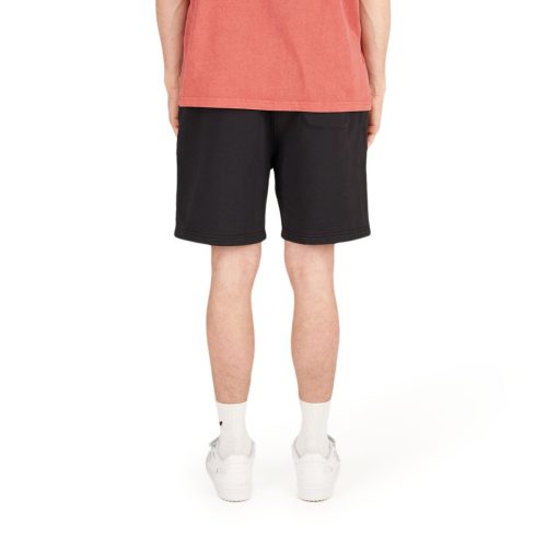 stussy overdyed stock logo short schwarz 295993