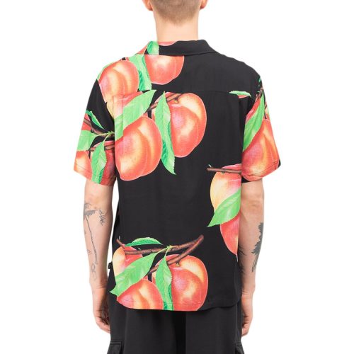 stussy peach pattern shirt schwarz 954263