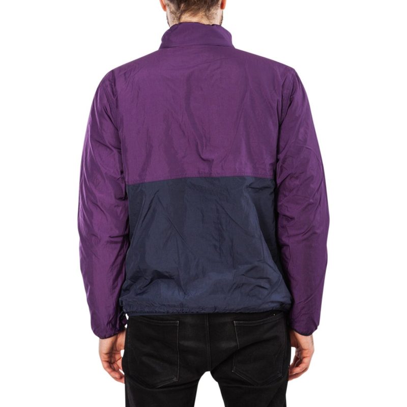 stussy reversible micro fleece jacket gelb 849979