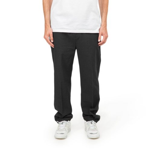 stussy seersucker bryan pant schwarz 154385