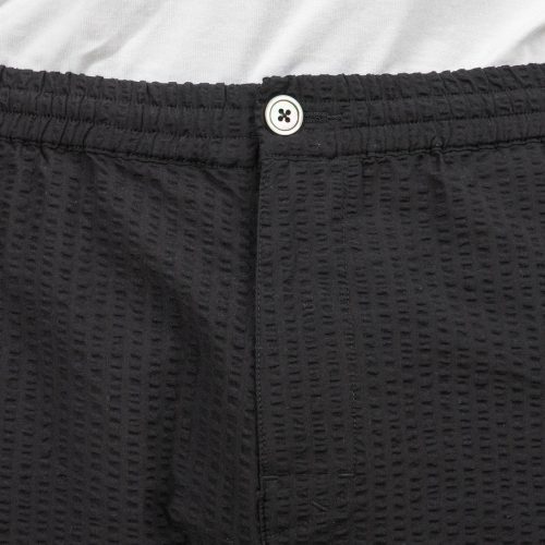 stussy seersucker bryan pant schwarz 312617