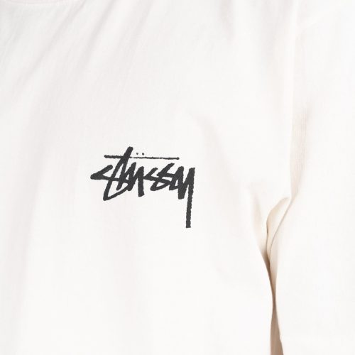 stussy skate posse pigment dyed tee natural 976387