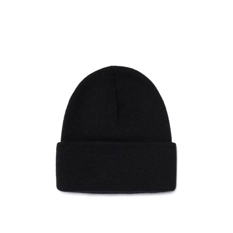 stussy stock cuff beanie schwarz 904513