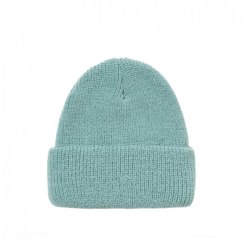 stussy stock cuff beanie turkis 540730