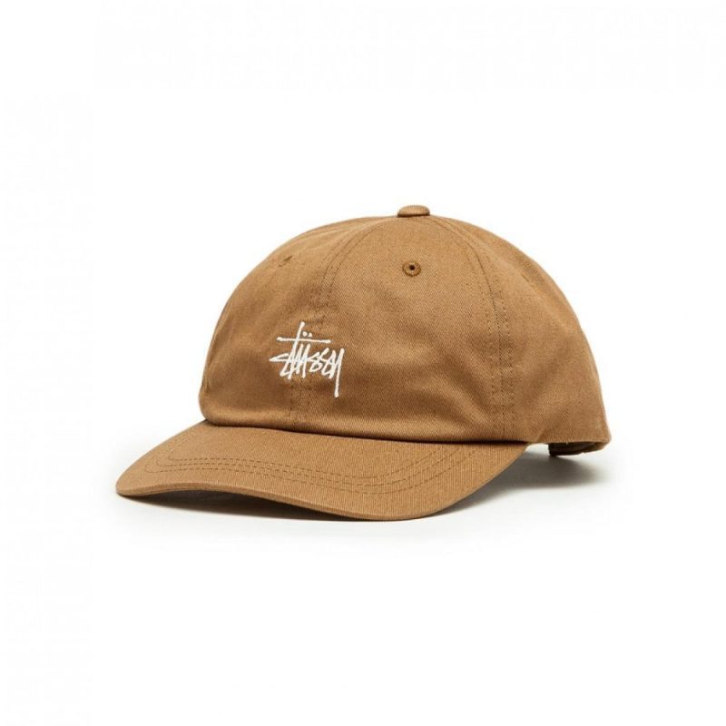 stussy stock low pro cap braun 225324