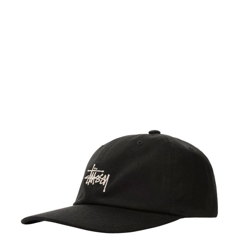 stussy stock low pro cap schwarz 789982