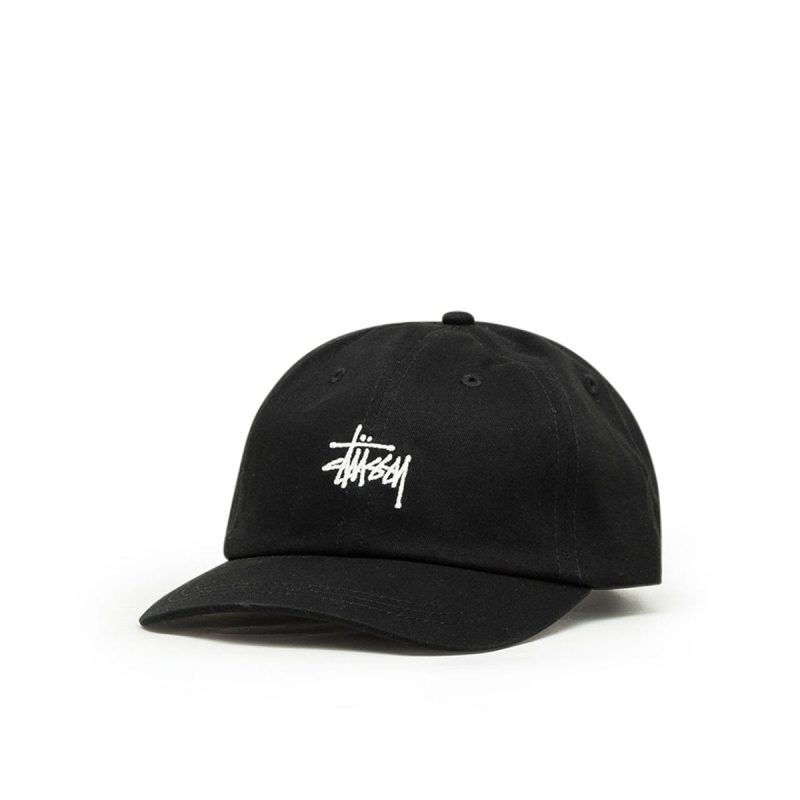 stussy stock low pro cap schwarz 803437