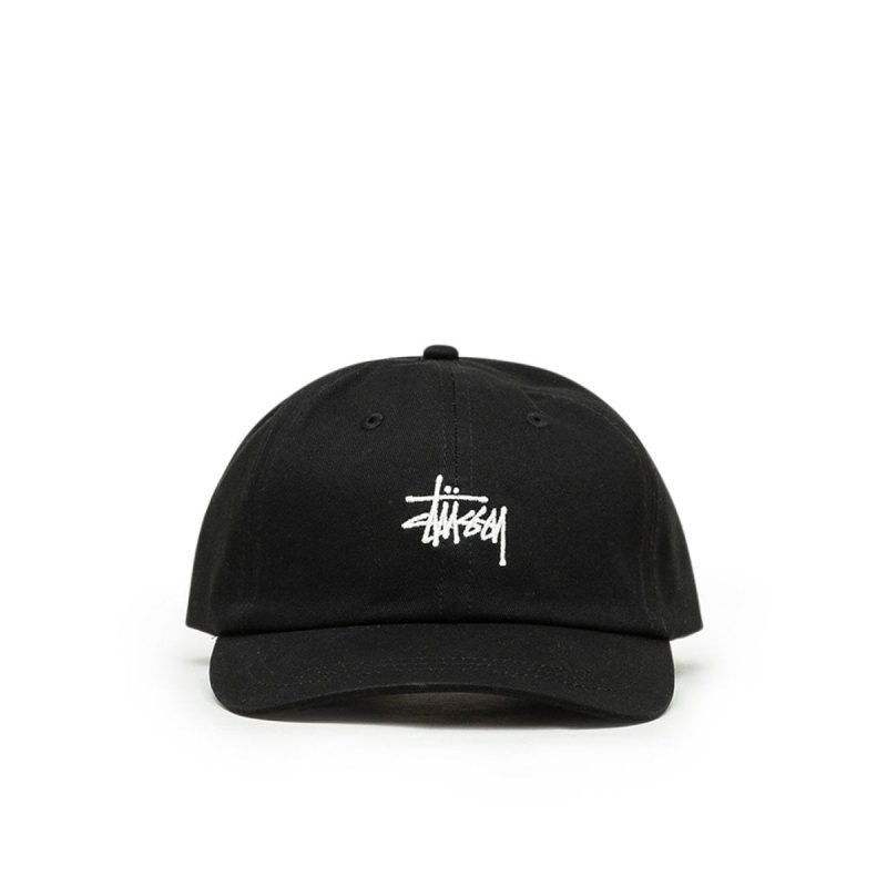 stussy stock low pro cap schwarz 817463