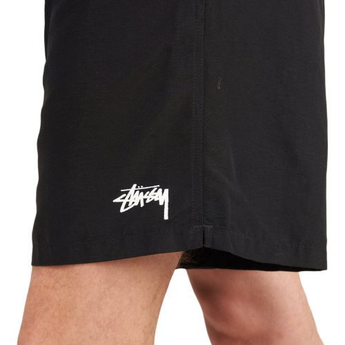 stussy stock water short schwarz 311166