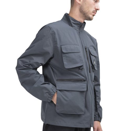 stussy utility jacket blau 131263