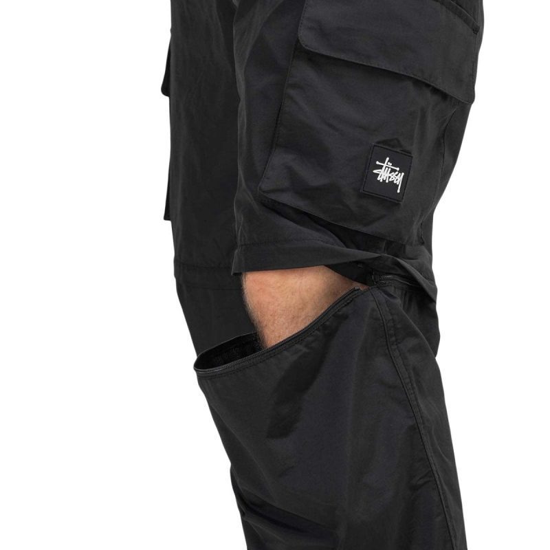 stussy zip off cargo pant schwarz 595083 ca53778c 49f9 41a0 bb9a 0f0a7b480c73