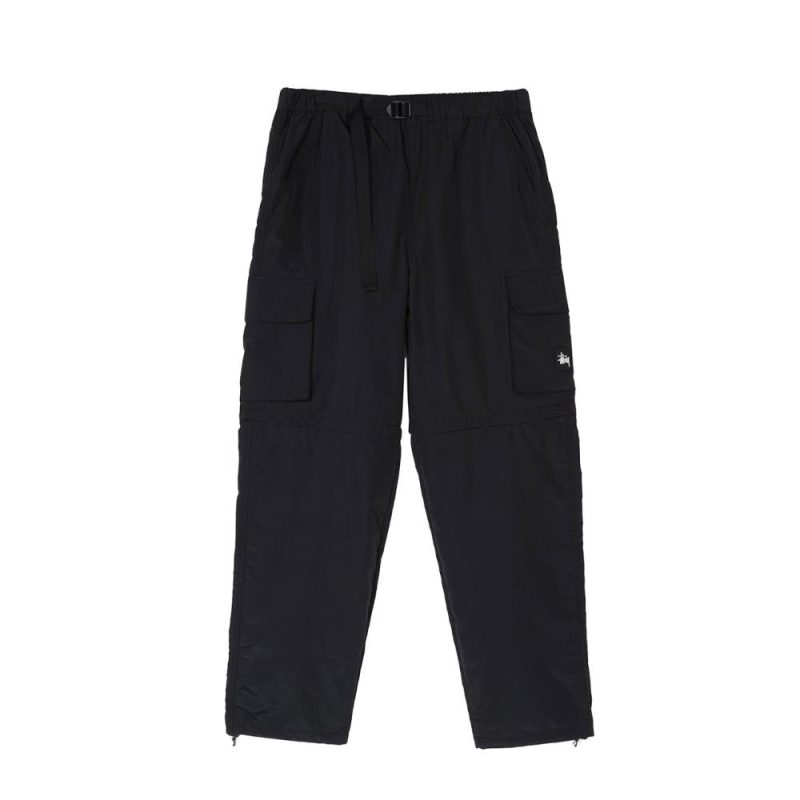 stussy zip off cargo pant schwarz 756179 08d4fda7 56fd 4d3a 98f5 224e2a3130d6