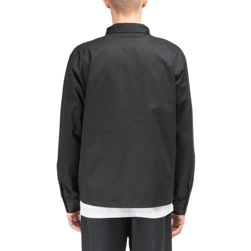 stussy zip up work shirt schwarz 454732