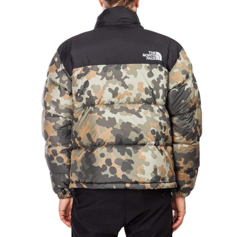 the north face 1996 ssnl nuptse jacket camo 470918