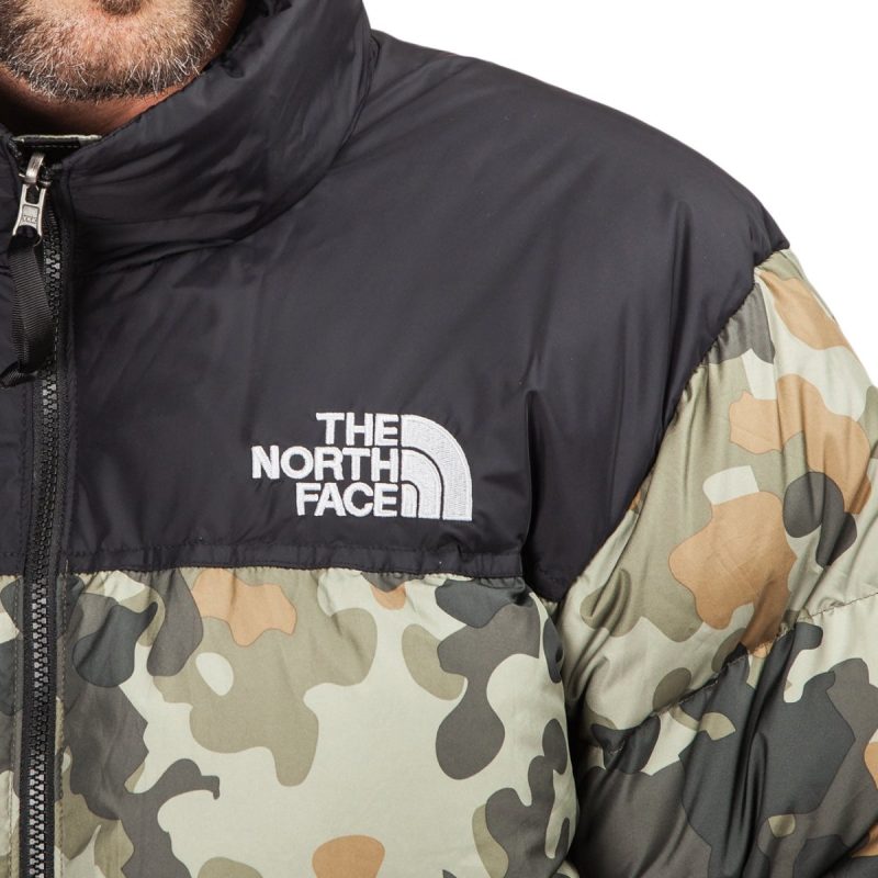 the north face 1996 ssnl nuptse jacket camo 495380