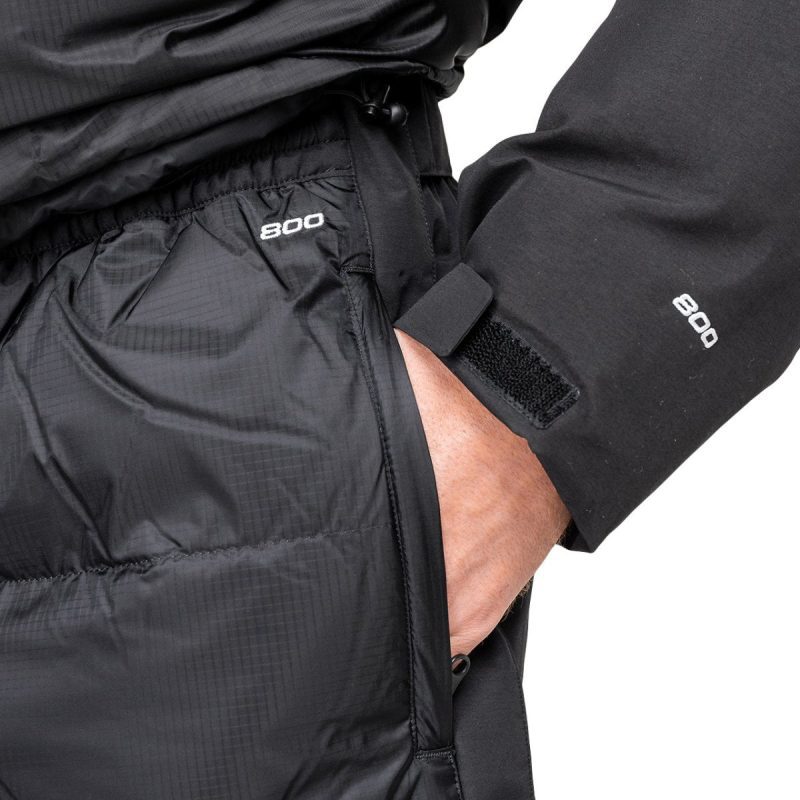 the north face 7se gore tex down pant schwarz 626094