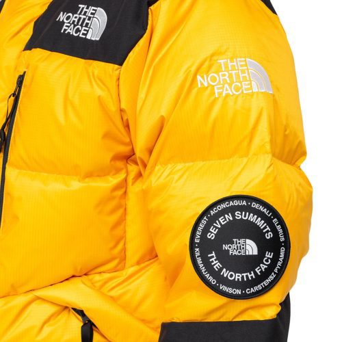 the north face 7se himalayan gore tex parka gelb schwarz 391805