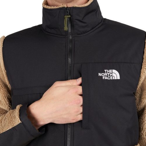 the north face bb denali sherpa jacket braun schwarz 302212