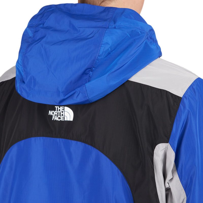 the north face bb search rescue wind jacket blau schwarz grau 373647